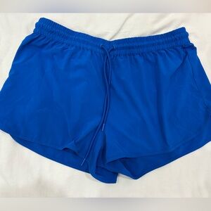 TNA Women's Vibrant Blue Athletic Shorts